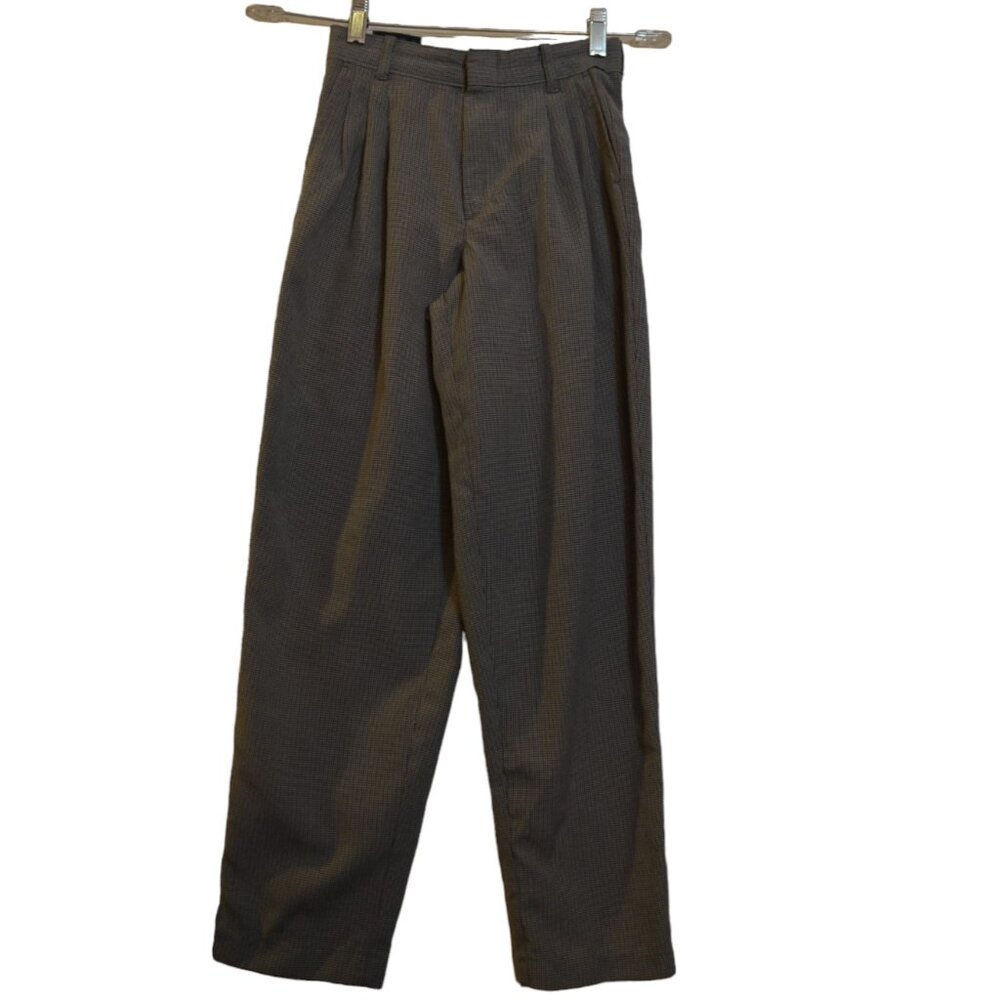 Mark Jason Dress Pants Black/White -Gray Polyester Girls 12 SUM